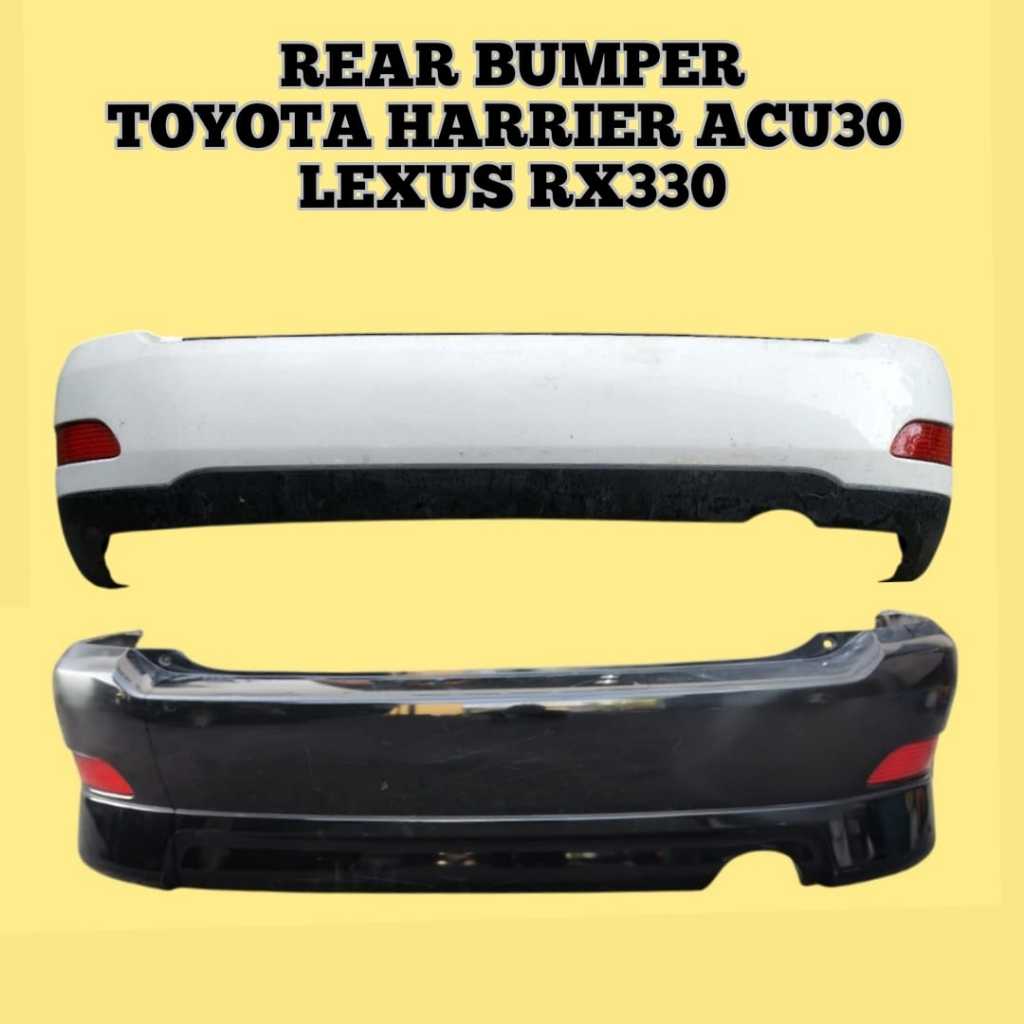 🇯🇵🇯🇵 Toyota Harrier ACU30 MCU30 Lexus RX330 Rear Bumper With Reflector ...