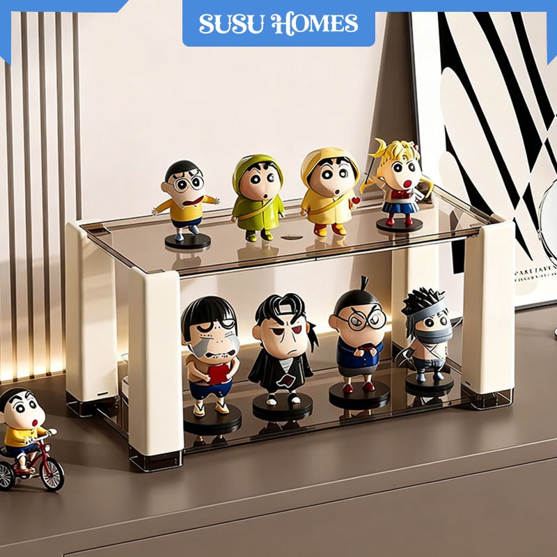 SUSU HOMES Desktop Display Shelf Figures Storage Rack for Cups and ...