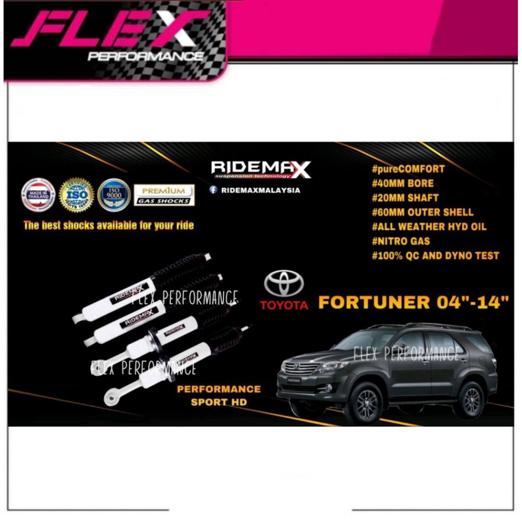 THAILAND RIDEMAX FORTUNER LIFT UP 2