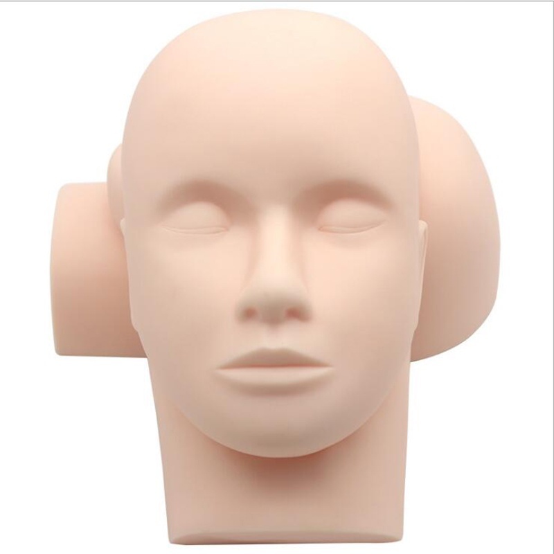 Soft Mannequin Head Eyelash Maniquin Practice Manequin Model Makeup ...