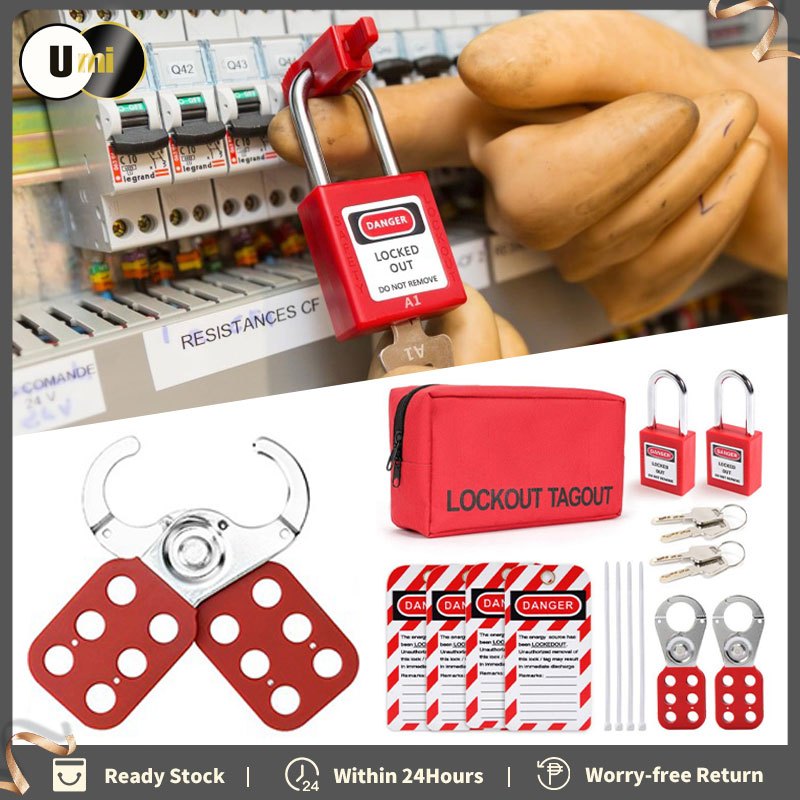 Lockout Tagout Kits Electrical Lockout Padlocks Loto Tag Keys Tamper ...