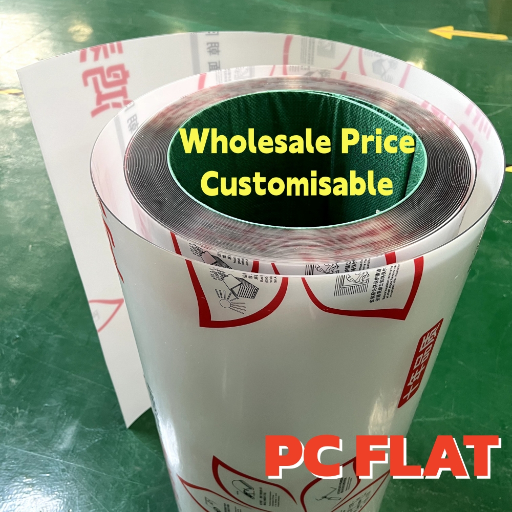 PC Flat Transparent Roof / Atap Cerah Lutsinar Rata 1mm Polycarbonate ...