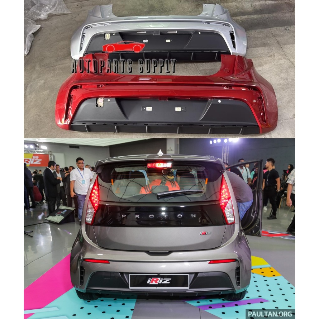 ORIGINAL PROTON IRIZ 2019 - 2021 REAR BUMPER BELAKANG BUMPER | Shopee ...