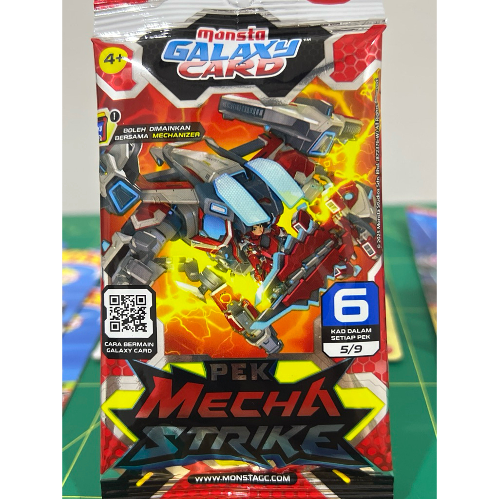 Pek Mecha Strike - MONSTA Galaxy Card Mega Mechamato AR | Shopee Malaysia