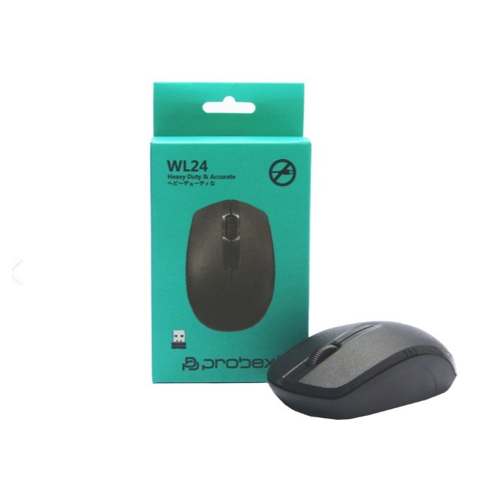 PROBEX WL24 WIRELESS BUSINESS MOUSE | Shopee Malaysia