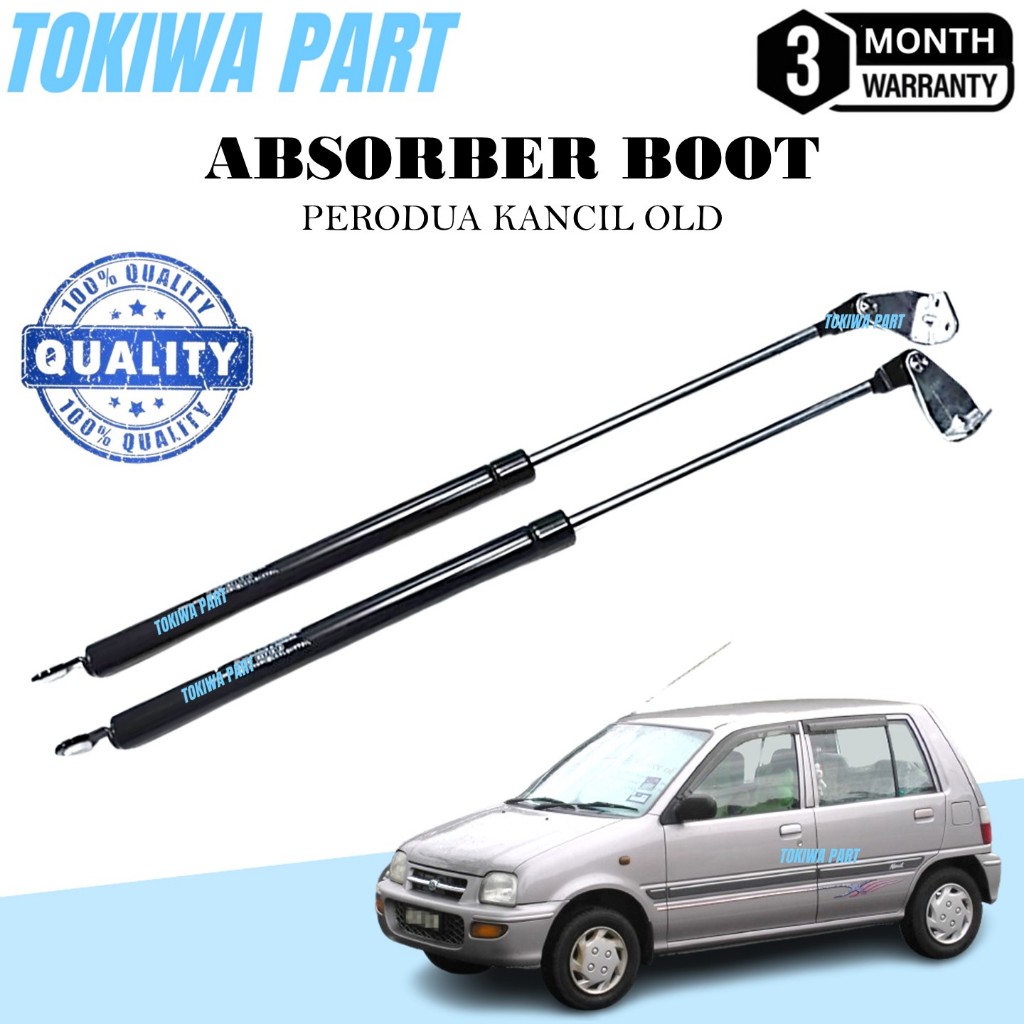 Perodua Kancil Old Boot Absorber Rear Bonnet Damper Gas Spring Set ...