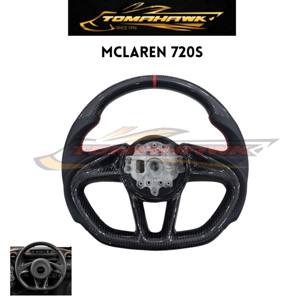 McLaren 720S / 765LT Real Carbon Fiber Steering Wheel Performance Race ...