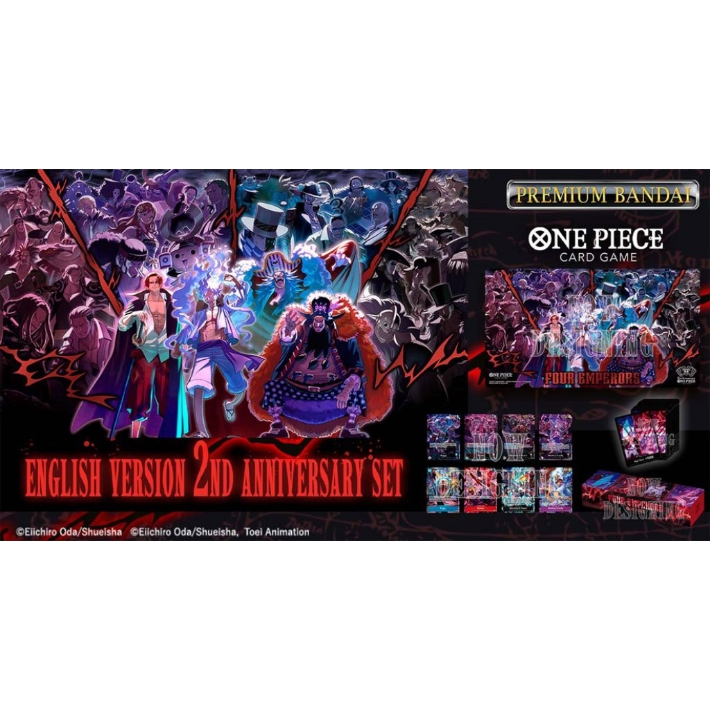 ONE PIECE Card Game 2nd Anniversary set Japanese version | Shopee Malaysia