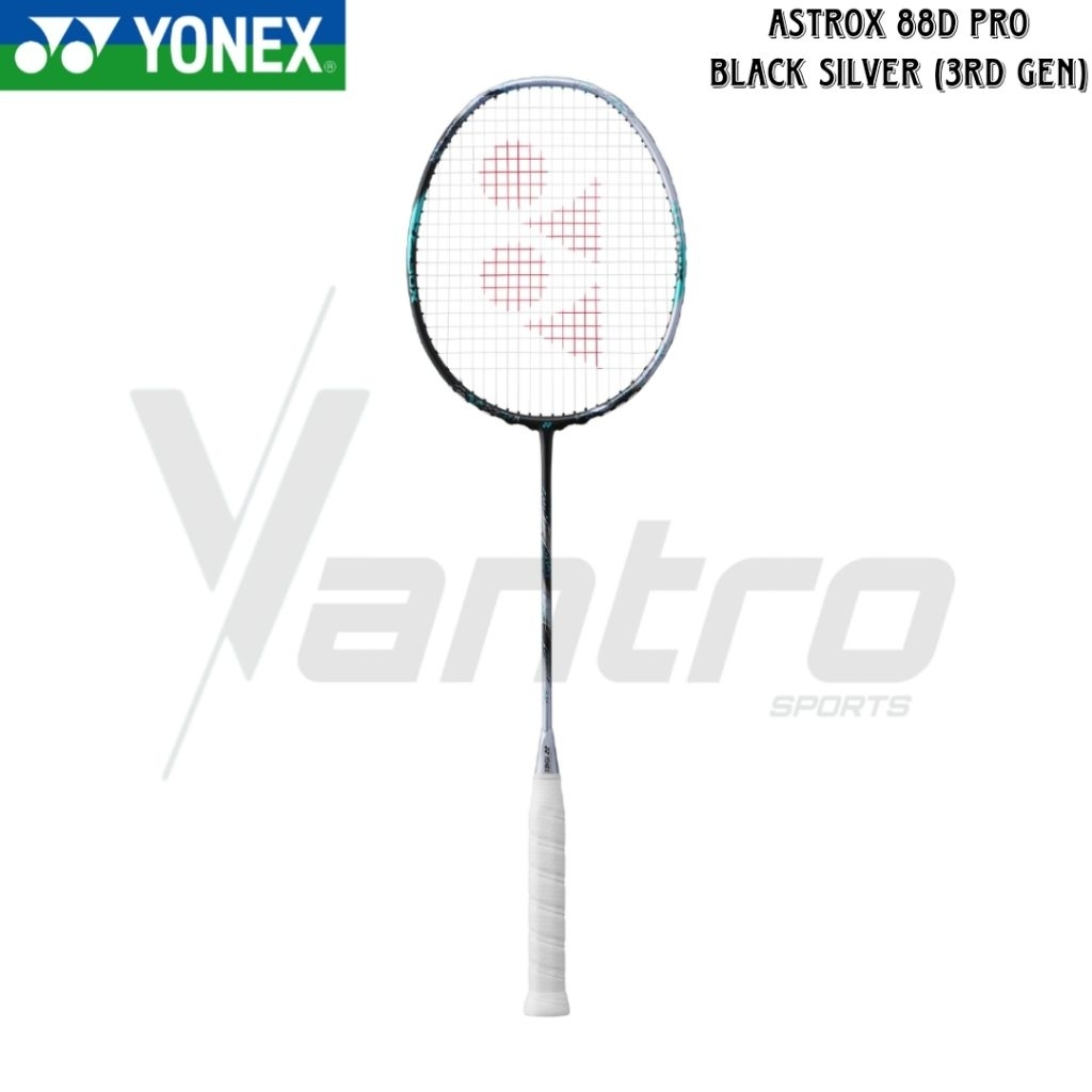 YONEX ASTROX 88D PRO BLACK SILVER BADMINTON RACKET (3RD GEN) [ORI ...