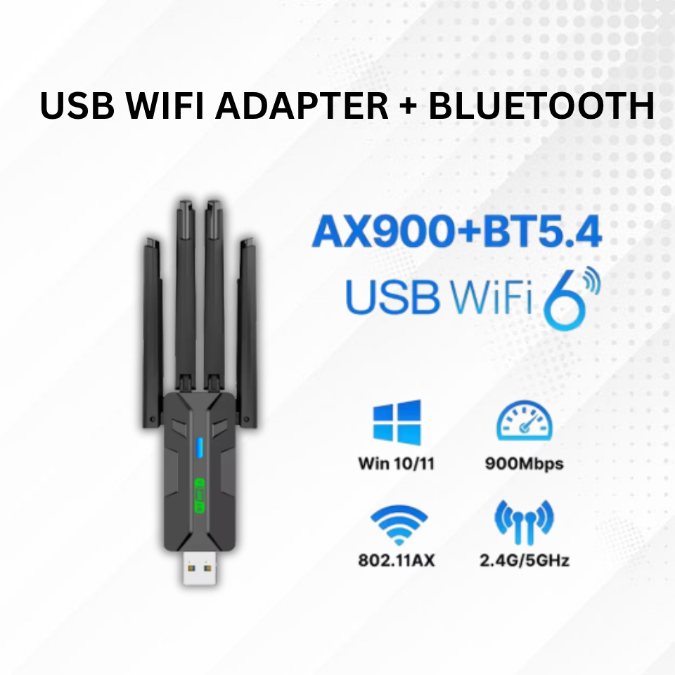 AX900 WIFI 6 USB ADAPTER + BLUETOOTH 5.4 included driver download ...
