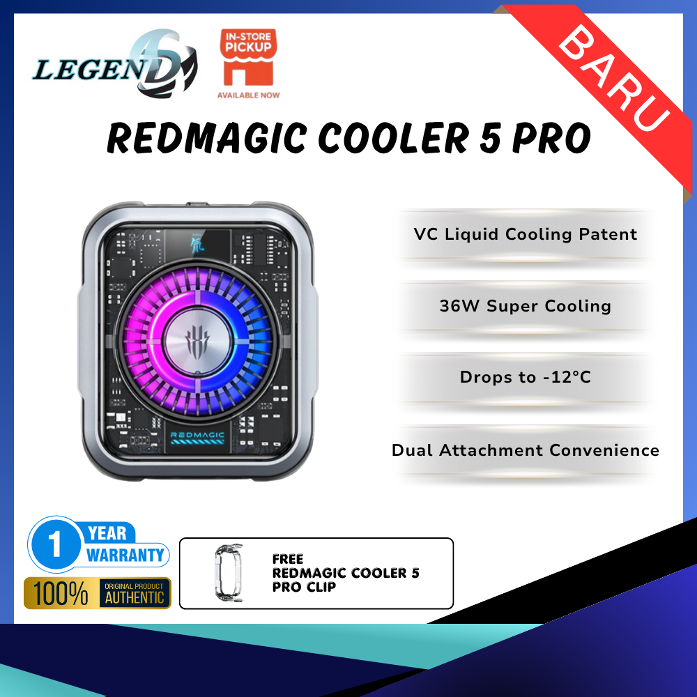 [MY Set] Redmagic VC Cooler 5 Pro Original VC Liquid Cooling Patent ...