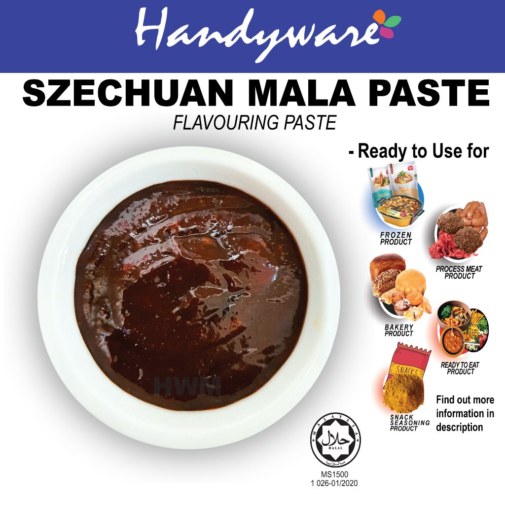 HWM067 - SZECHUAN MALA FLAVOR PASTE – PES PERISA MALA [VEGAN ...