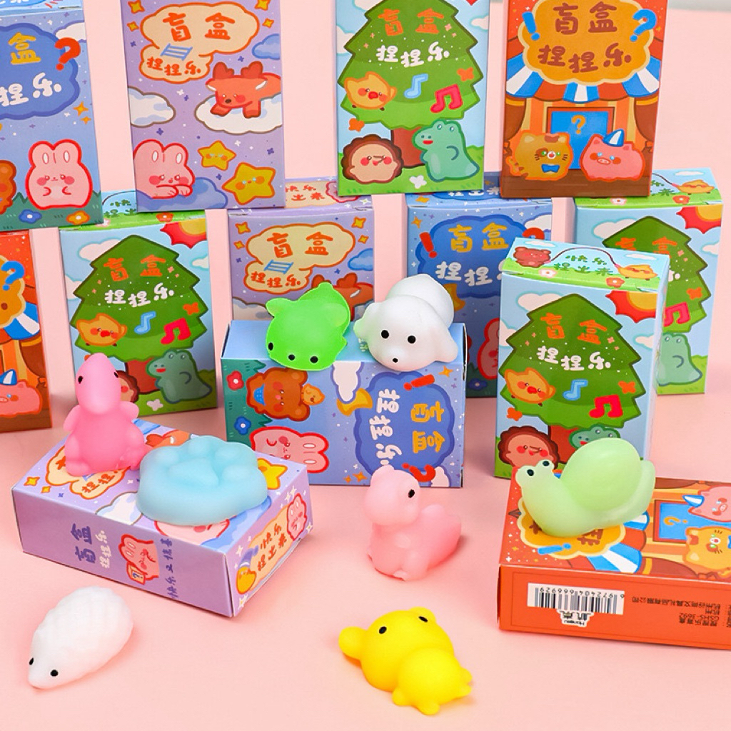 Blind box random cute pet squishy stress relief toy | Shopee Malaysia