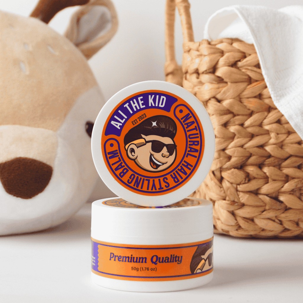 ALI THE KID - Natural Hair Styling Balm For Kids - Medium Hold ...