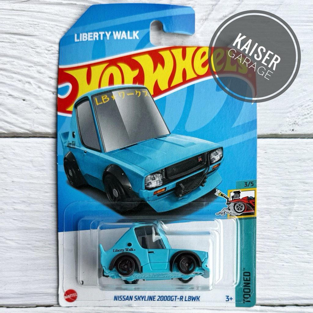Hot Wheels : Nissan Skyline 2000GT-R LBWK Tooned | Shopee Malaysia