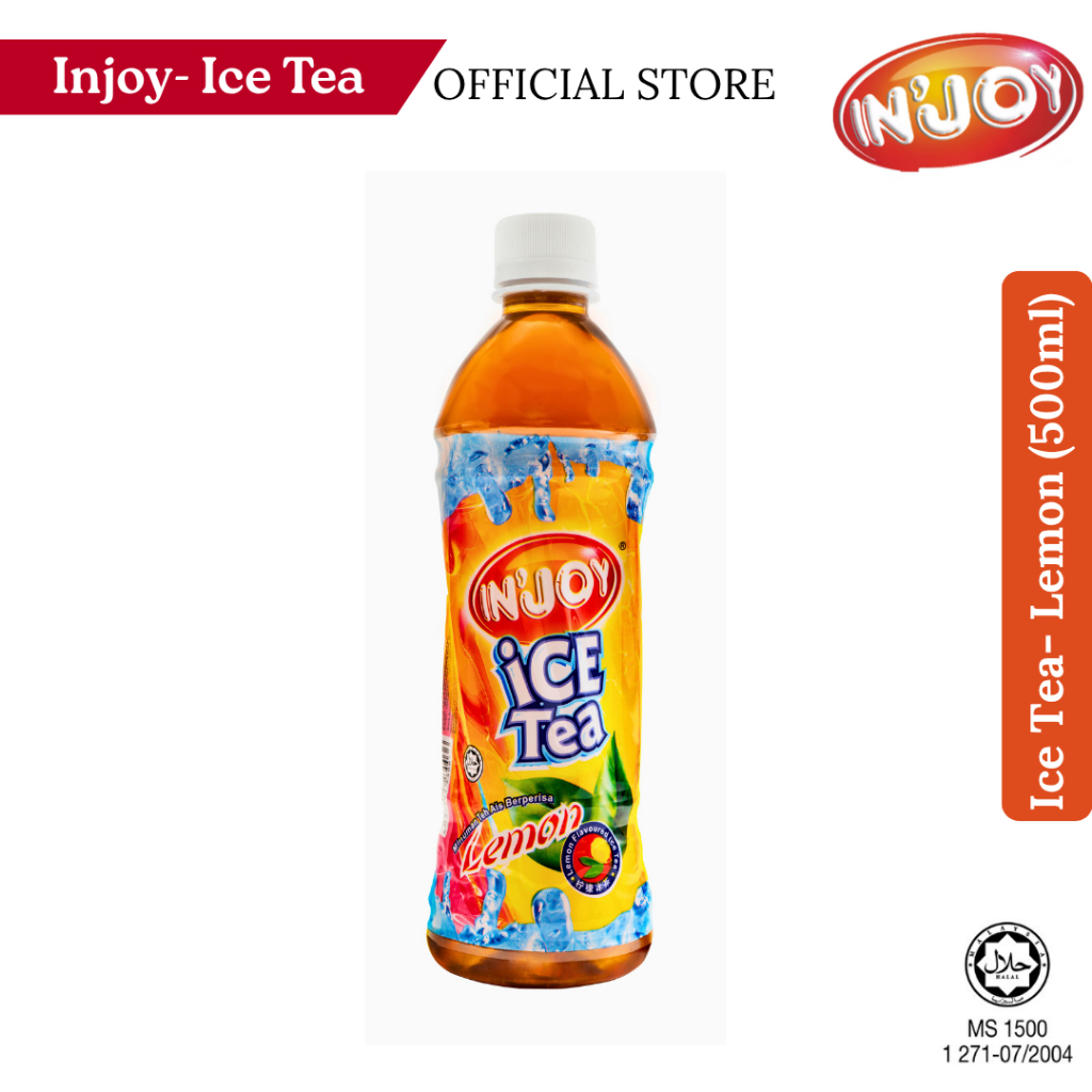 InJoy Lemon Iced Tea 清爽檸檬冰紅茶 少糖 (500ml) | Shopee Malaysia