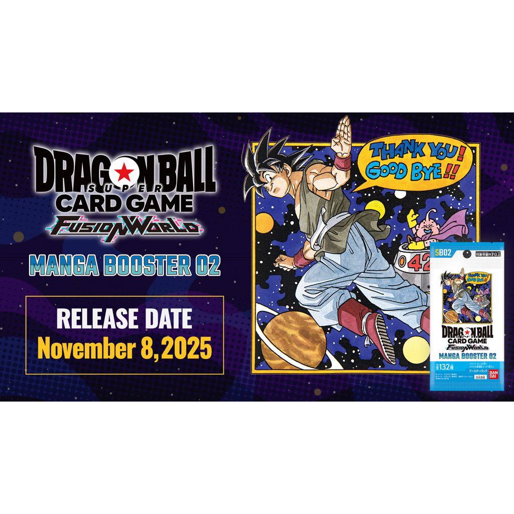 DRAGON BALL SUPER CARD GAME FUSION WORLD MANGA BOOSTER 02 Booster Pack  [SB02] | Shopee Malaysia