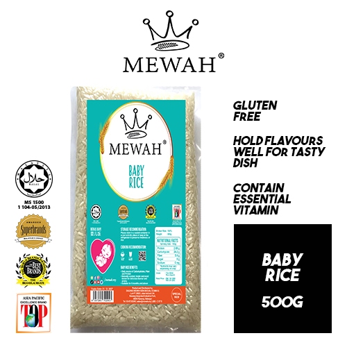 Mewah Baby Rice 500g | Shopee Malaysia