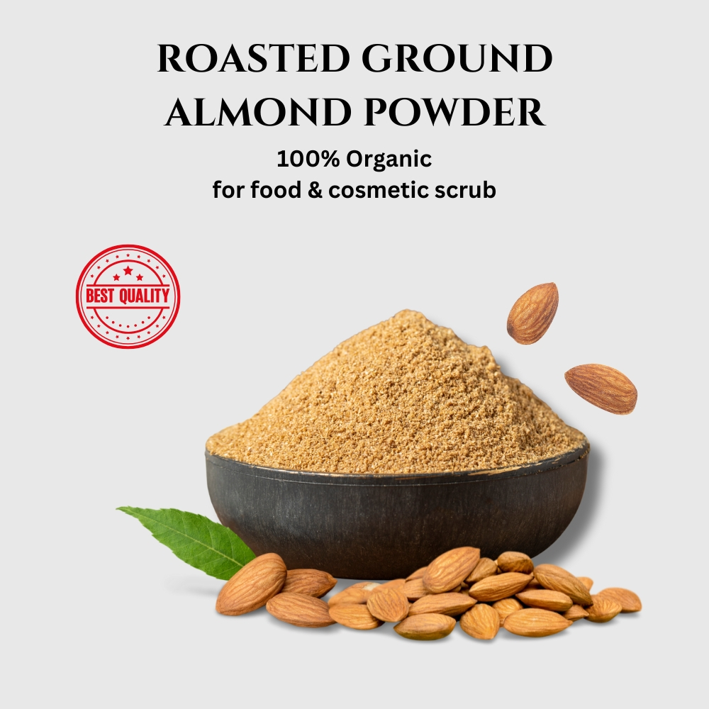 Organic Roasted Almond Powder (serbuk badam kering) | Shopee Malaysia