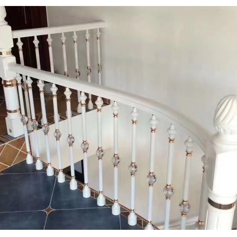 European-Style Stair Handrail: Modern Minimalist Light Luxury Aluminum ...