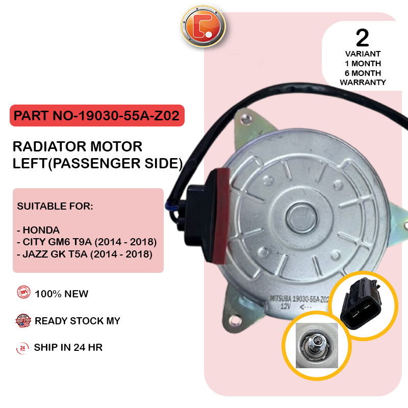 MOTOR KIPAS HONDA RADIATOR/ENJIN(19030-55A-Z02)&MOTOR AIRCOND(38616-55A ...