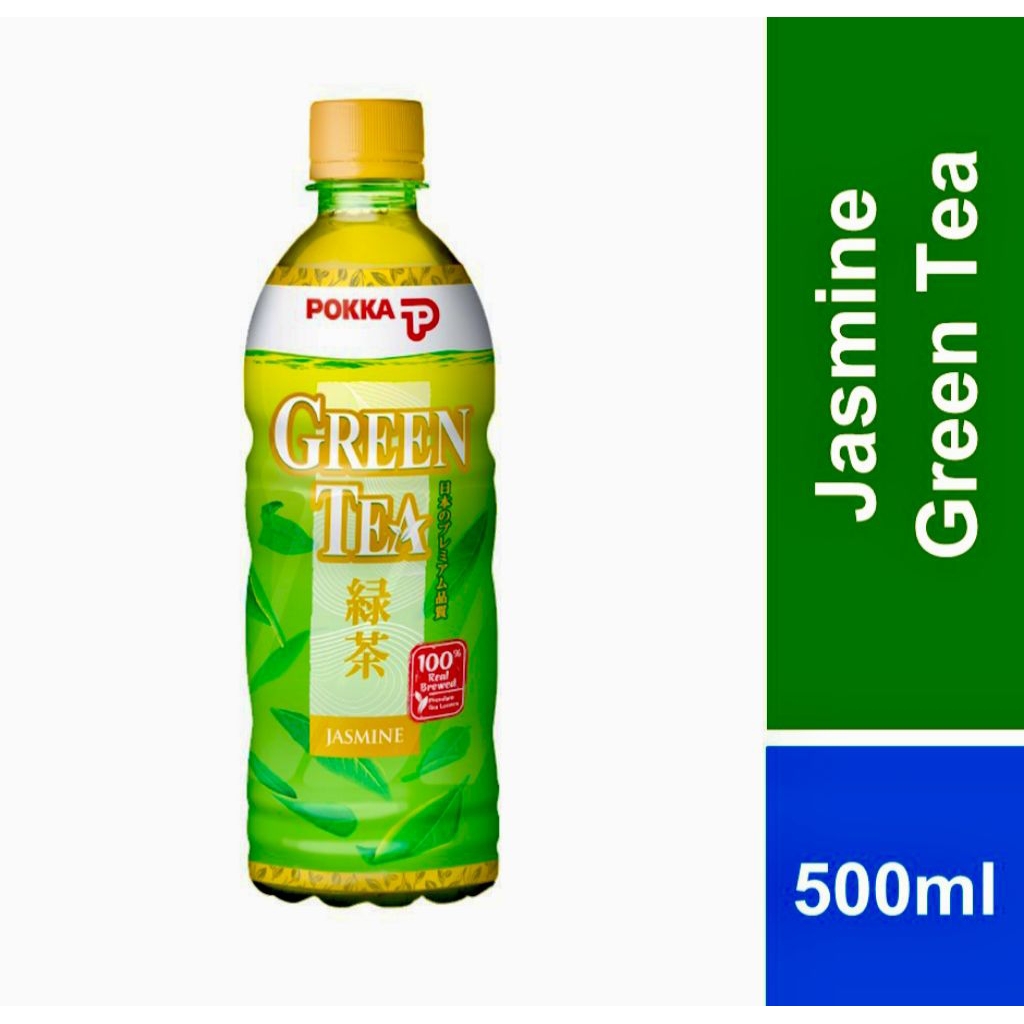 Pokka Jasmine Green Tea 500ml 茉莉绿茶 | Shopee Malaysia