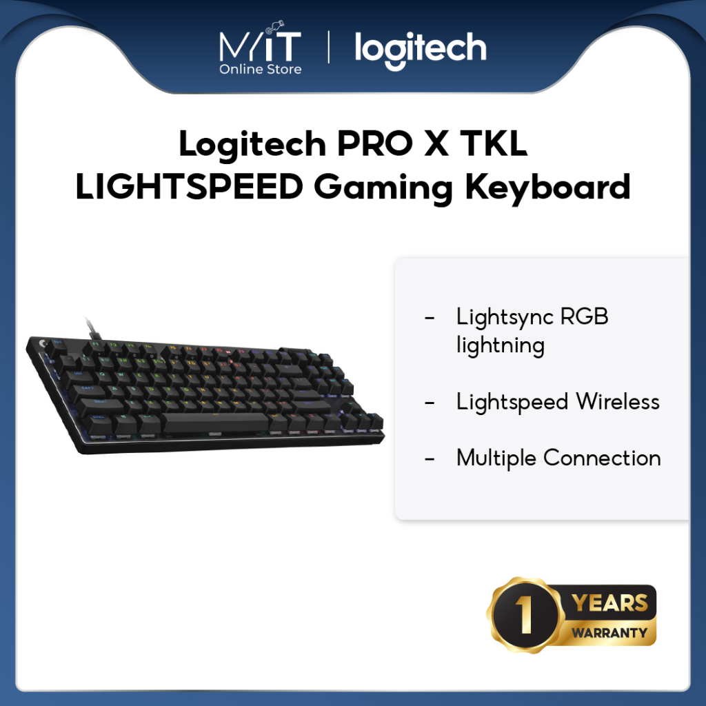 Logitech PRO X TKL LIGHTSPEED Gaming Keyboard | Shopee Malaysia