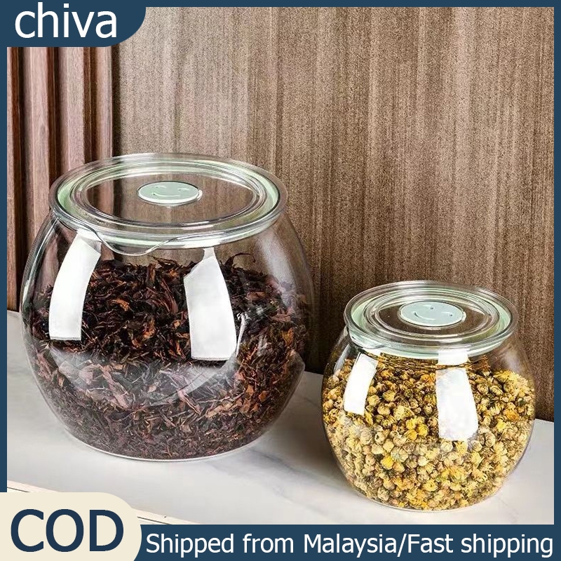 Transparent Rice Bucket Food Grade Sealed Moisture-proof Pickle Jar ...