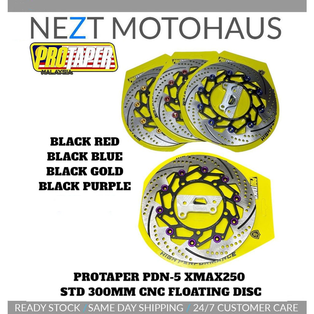 Protaper XMAX 250 PDN-5 STD CNC 300mm / Rear Disc PDN-FT CNC 245mm ...