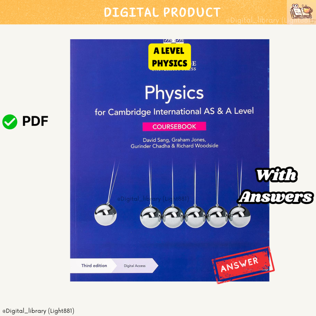[A02] A Level Physics Coursebook / Answers (Cambridge International AS ...