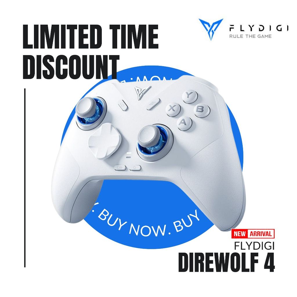 [READY STOCK] Flydigi Direwolf 4 Wireless Gaming Controller - PC/Switch ...