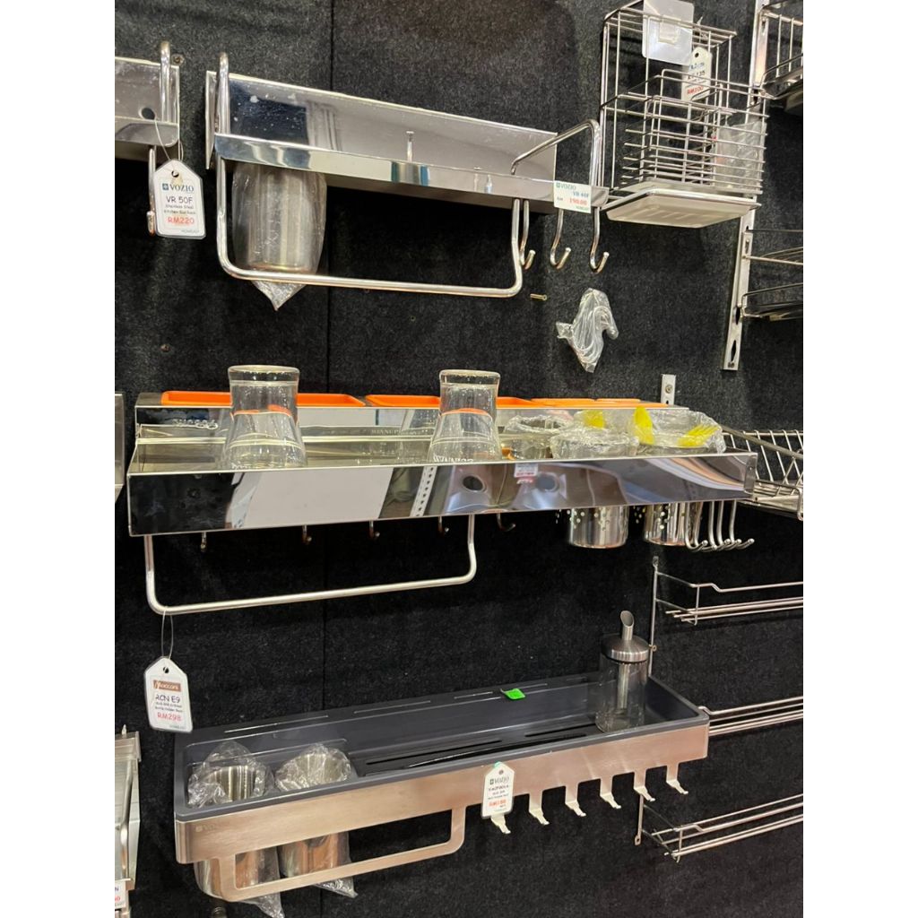 VOZIO kitchen rack/ accessories for kichen (CLEAR STOCK 70%) off ...