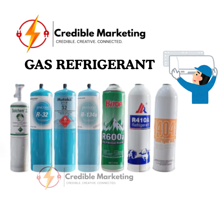 R32 R22 R134A R600A R410A R404A Refrigerant GAS bottle refill top up ...