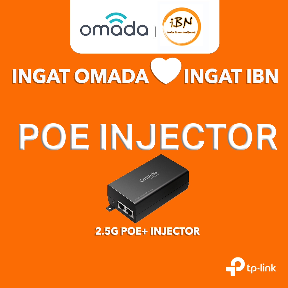 TP-Link POE260S | Gigabit PoE+ Injector 60 W | Power Over Ethernet for ...