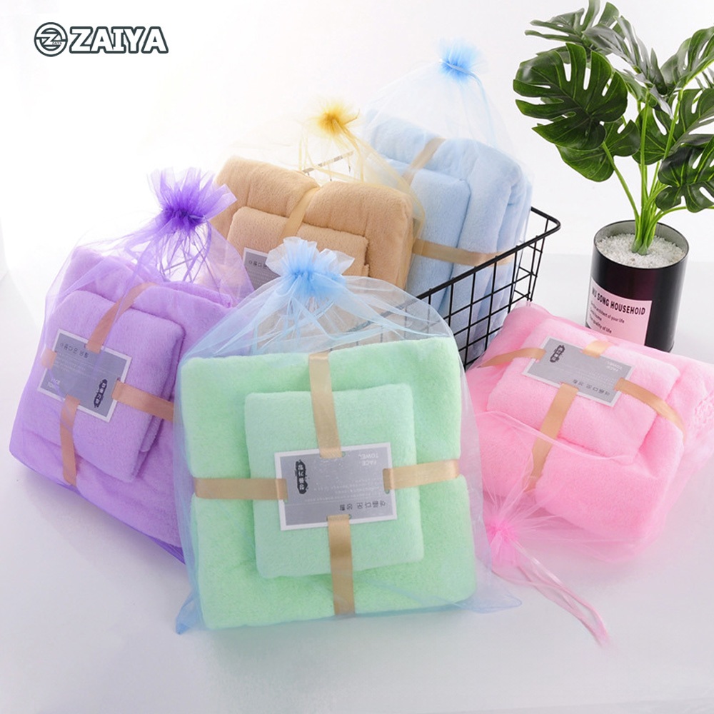 HATTIE Set Hadiah Korporat Tuala 2 dalam 1 | Hadiah Kahwin Cenderahati ...
