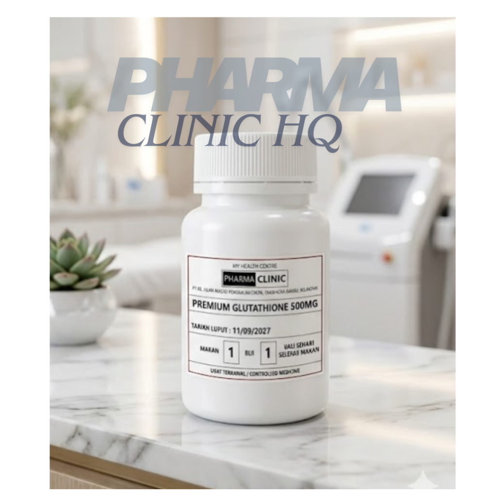 PREMIUM GLUTATHIONE PHARMACLINIC MURAH BERKESAN STOK FARMASI NEW BATCH  EXP2027 | Shopee Malaysia