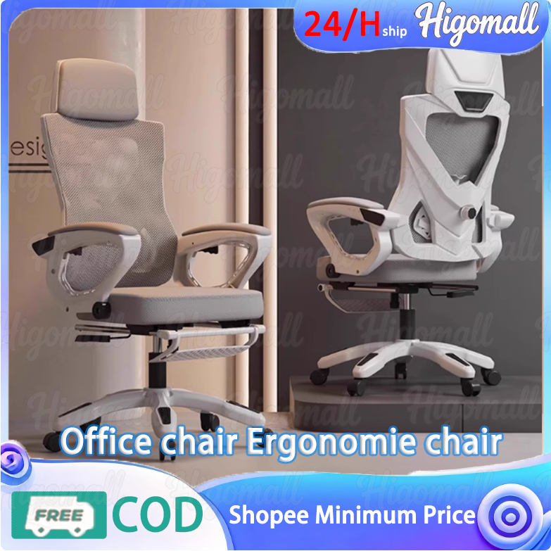 Office Chair Ergonomic Chair Gaming Chair Kerusi Kerja Computer Chair ...