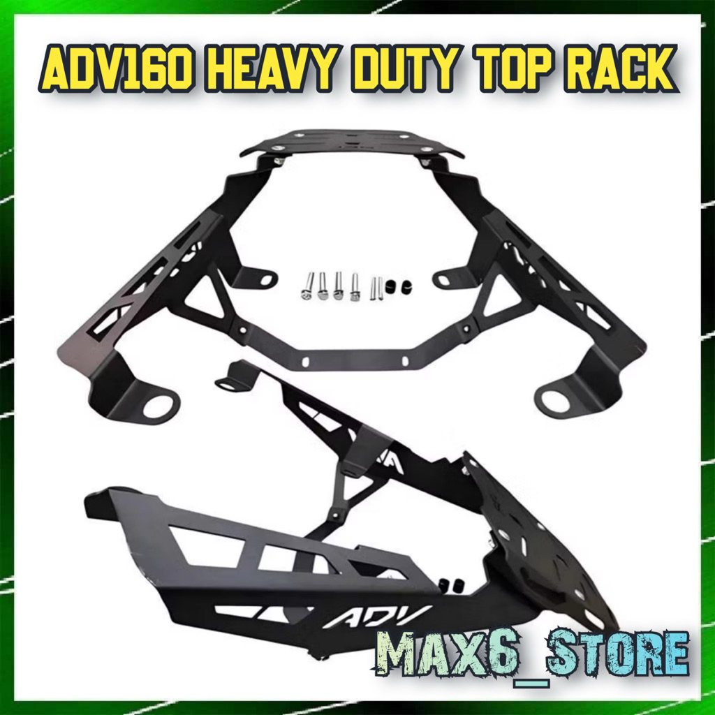 HONDA ADV160 TOP BOX RACK MONORACK CNC HEAVY DUTY TOP RACK ADV 160 ...