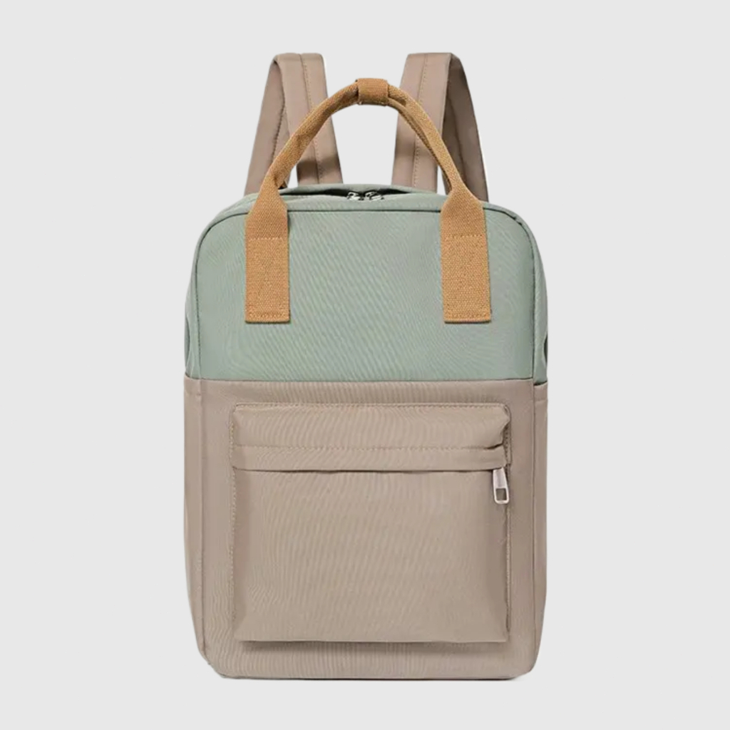 Canvas Backpack Beg Sandang Kanvas Beg Ransel Kanvas Laptop School Bag ...
