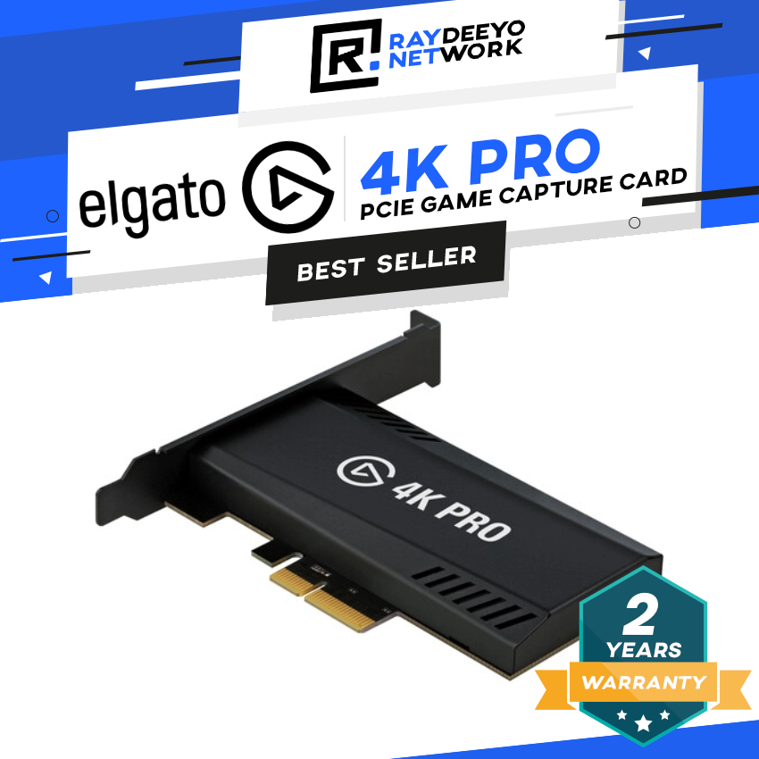 Elgato 4K Pro High Performance Internal PCIe Capture Card | Shopee Malaysia