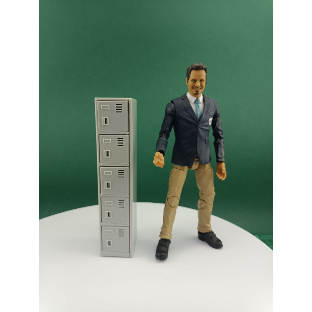 Miniature locker suitable for action figure SHF Marvel Legends Mafex ...