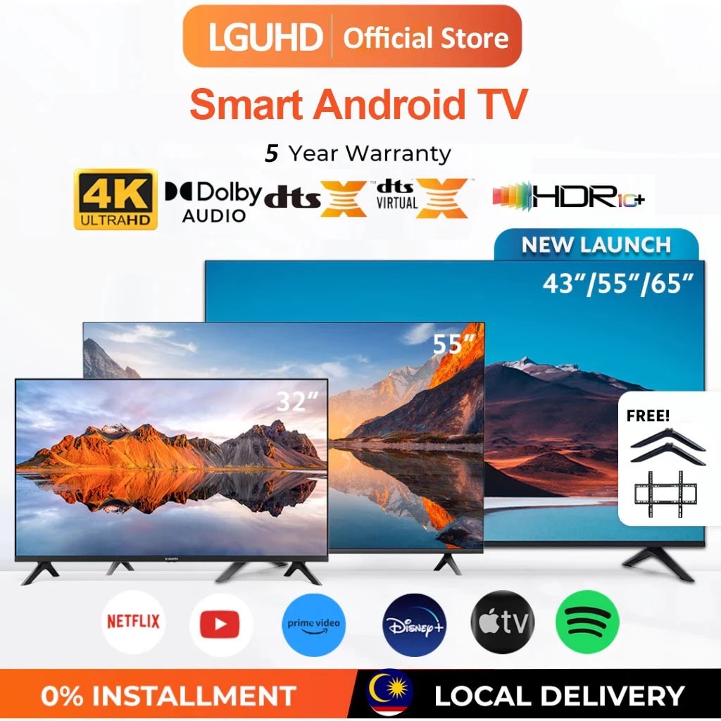 LGUHD TV 32/43/50/55inch Smart TV Netflix Certified TV Smart Television ...