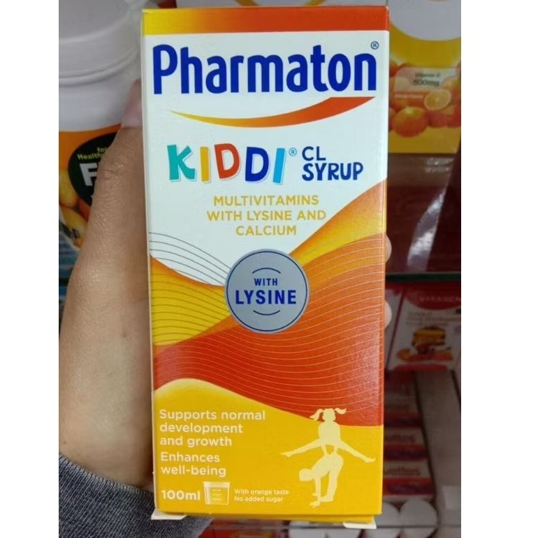 Pharmaton _ Kiddi Syrup 100ml exp:2/2026 _ Capsules + Selenium 100caps ...