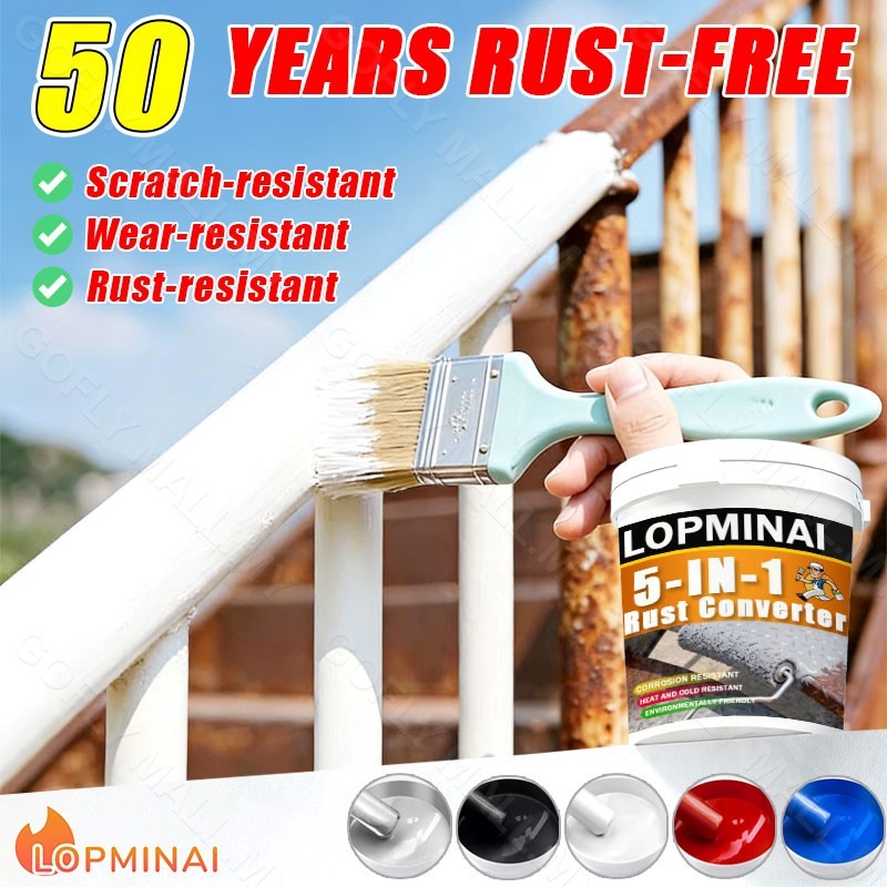 Anti rust paint Metal paint Anti-rust 99 years Waterproof Sun ...