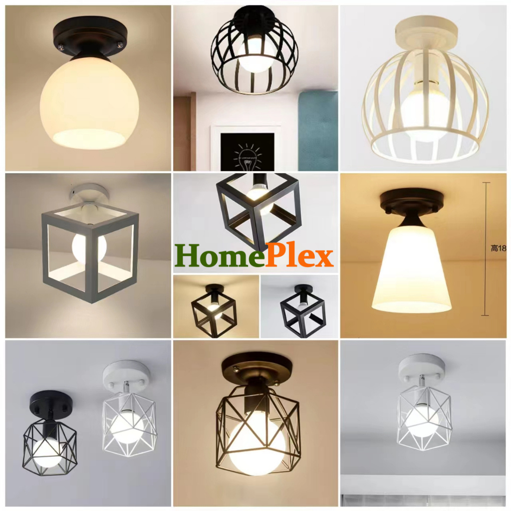 Ready Stock LED Pendant lamp hanging ceiling lamps decor living room ...