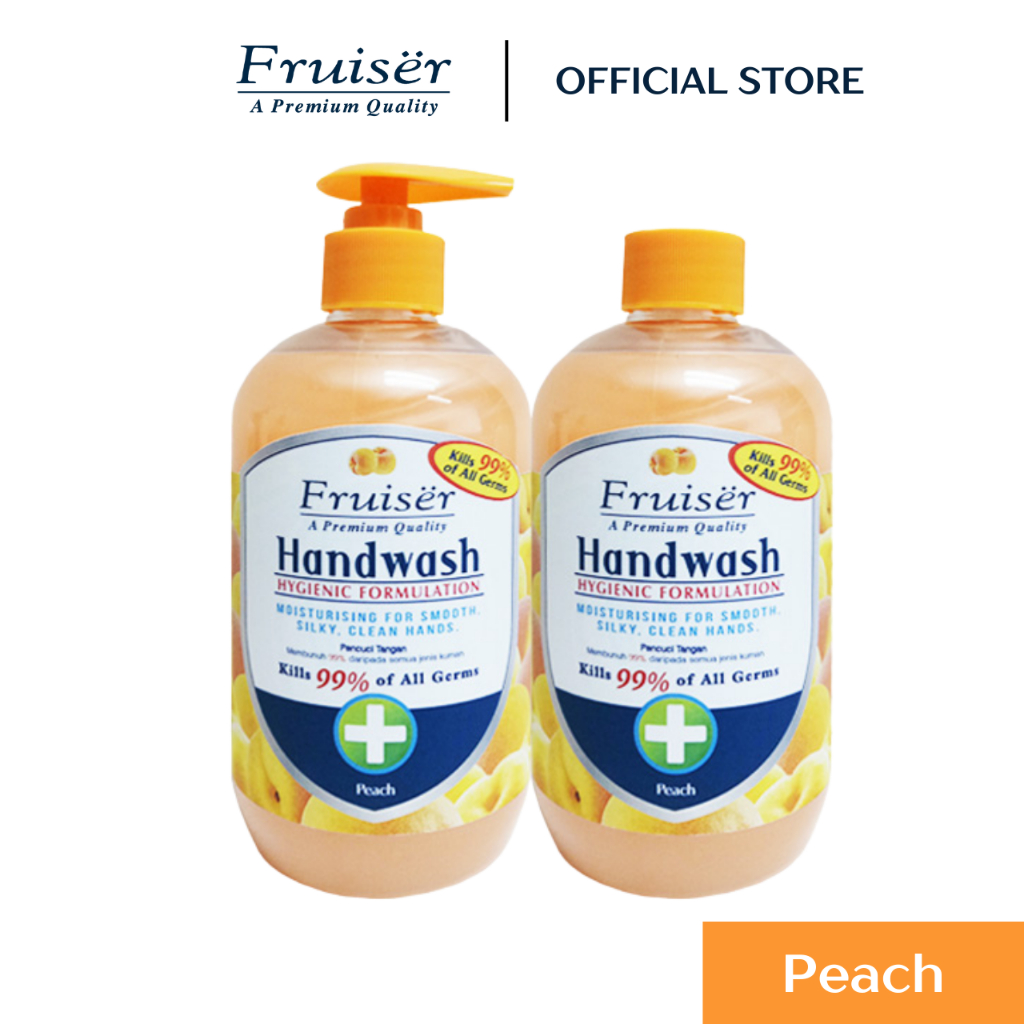 Fruiser Hand Wash Peach (2 x 500ml) | Shopee Malaysia