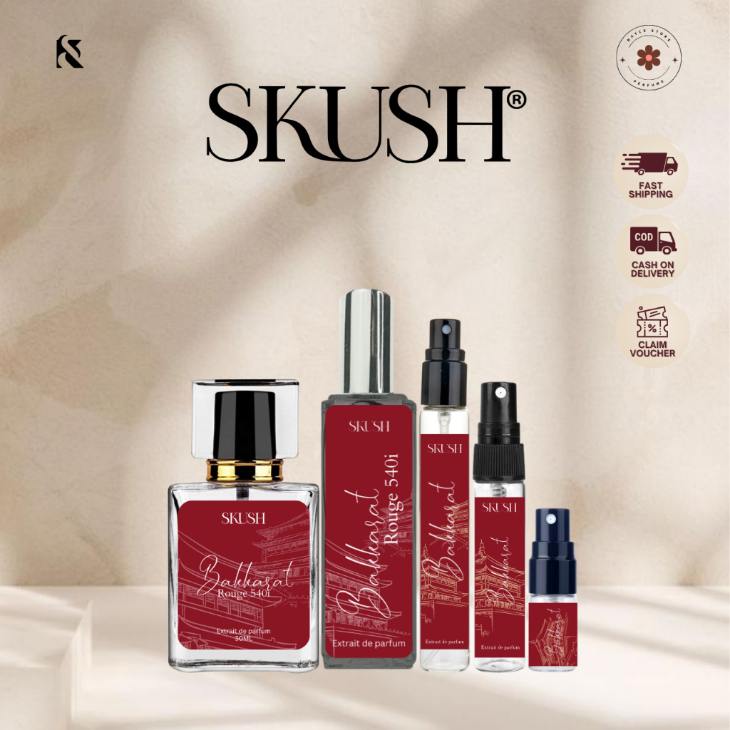 [ HOT ITEM ] SKUSH Bakkarat High Quality Perfume Minyak Wangi Badan ...