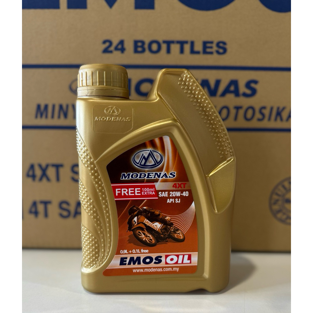 Modenas Emos 4T Oil SAE 20W40/SAE40 (1L) | Shopee Malaysia
