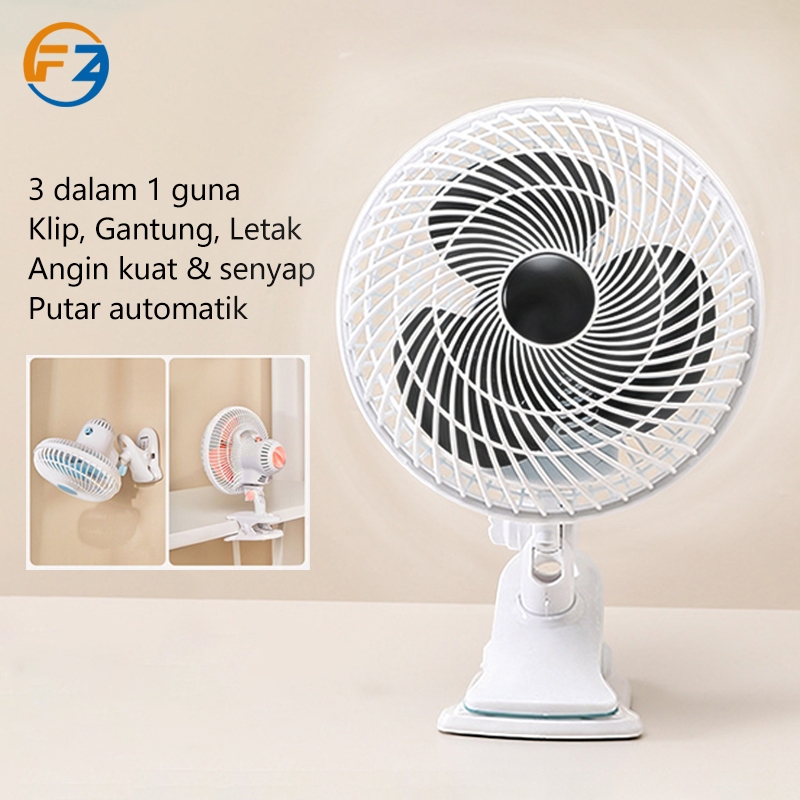 NEW 25W 3 In 1 Clip Fan Strong Wind Protable Adjustable Table Clip Fan ...