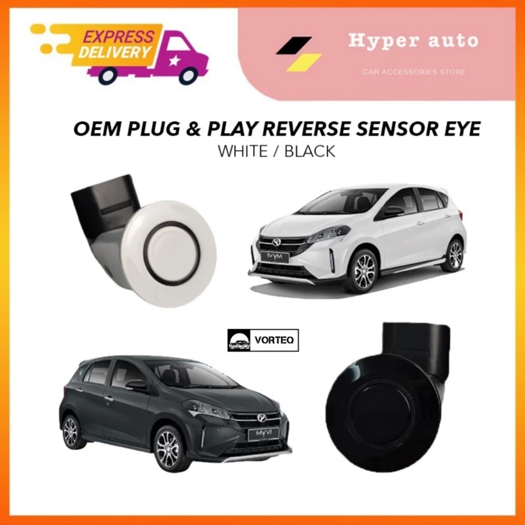 VORTEQ Perodua Myvi Old Lagi Best Icon Viva Axia Alza Rear Parking ...